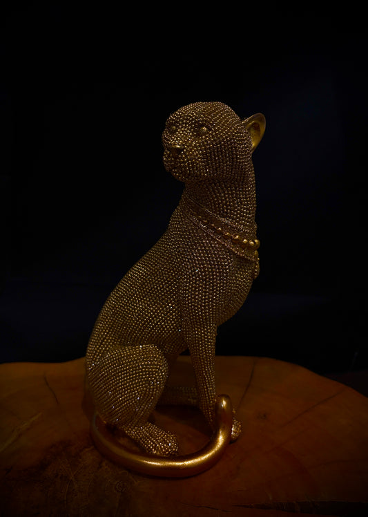 Golden Panther - standing pose
