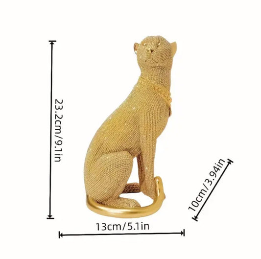 Golden Panther - standing pose