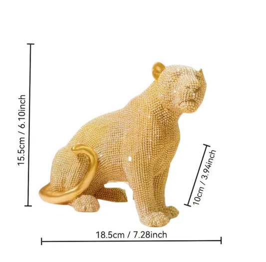 Golden Panther – Sitting Pose
